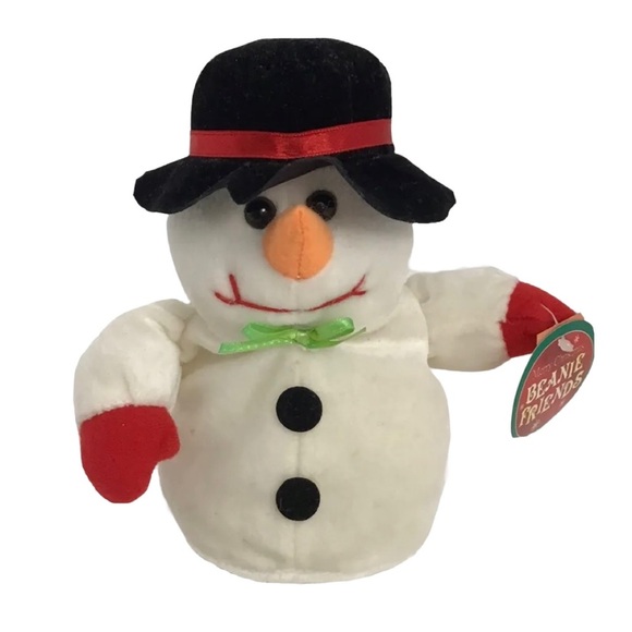 Cuddle Wit Holiday Snowman Beanie - Picture 1 of 9